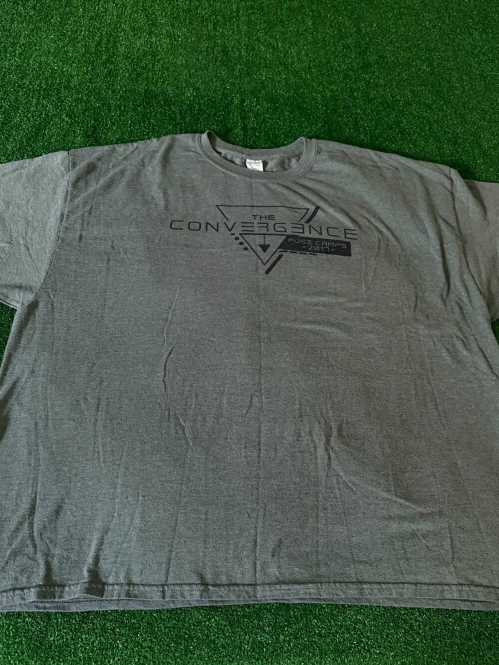 FUGE Camps 2017 The Convergence Gildan Heavy Cotton Christian Camp T-Shirt 3XL